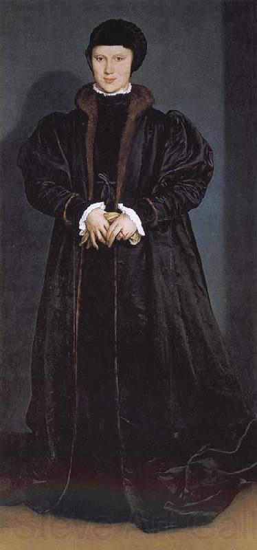 Hans Holbein Denmark s Christina Spain oil painting art